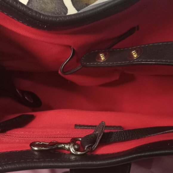 Dooney & Bourke Giraffe Print Women's Purse - Picture 6 of 8